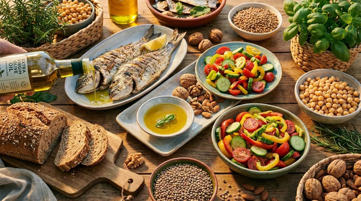 Mediterranean-Style Diet Linked to Proteins Associated With Heart and Brain Health